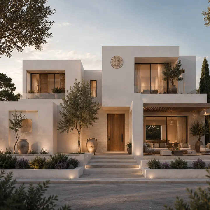 Address Maker Apollo independent home built on a residential villa plot